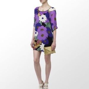 Tibi New York floral winter business dress